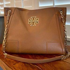 Tory Burch  Camel/Tan Leather Medium Shoulder Bag